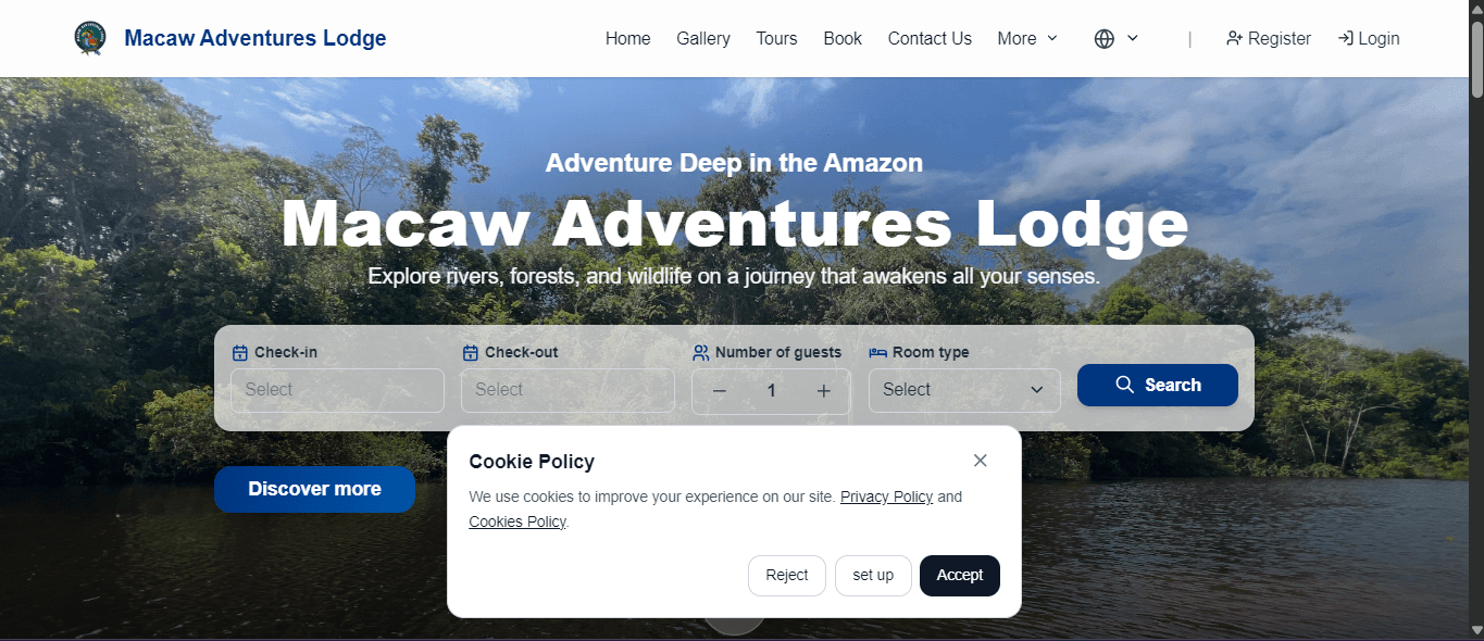 Macaw Adventures Lodge